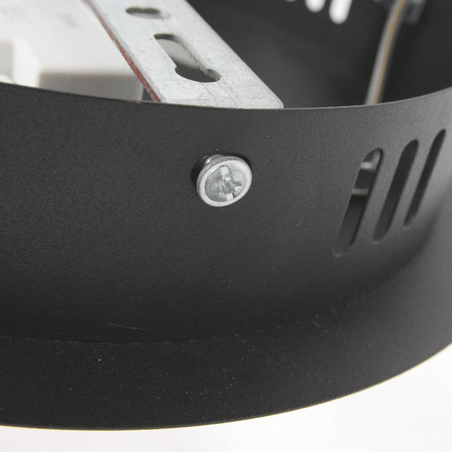 Hanglamp Ringlux 3502ZW zwarte LED ringlamp Ø 60 cm