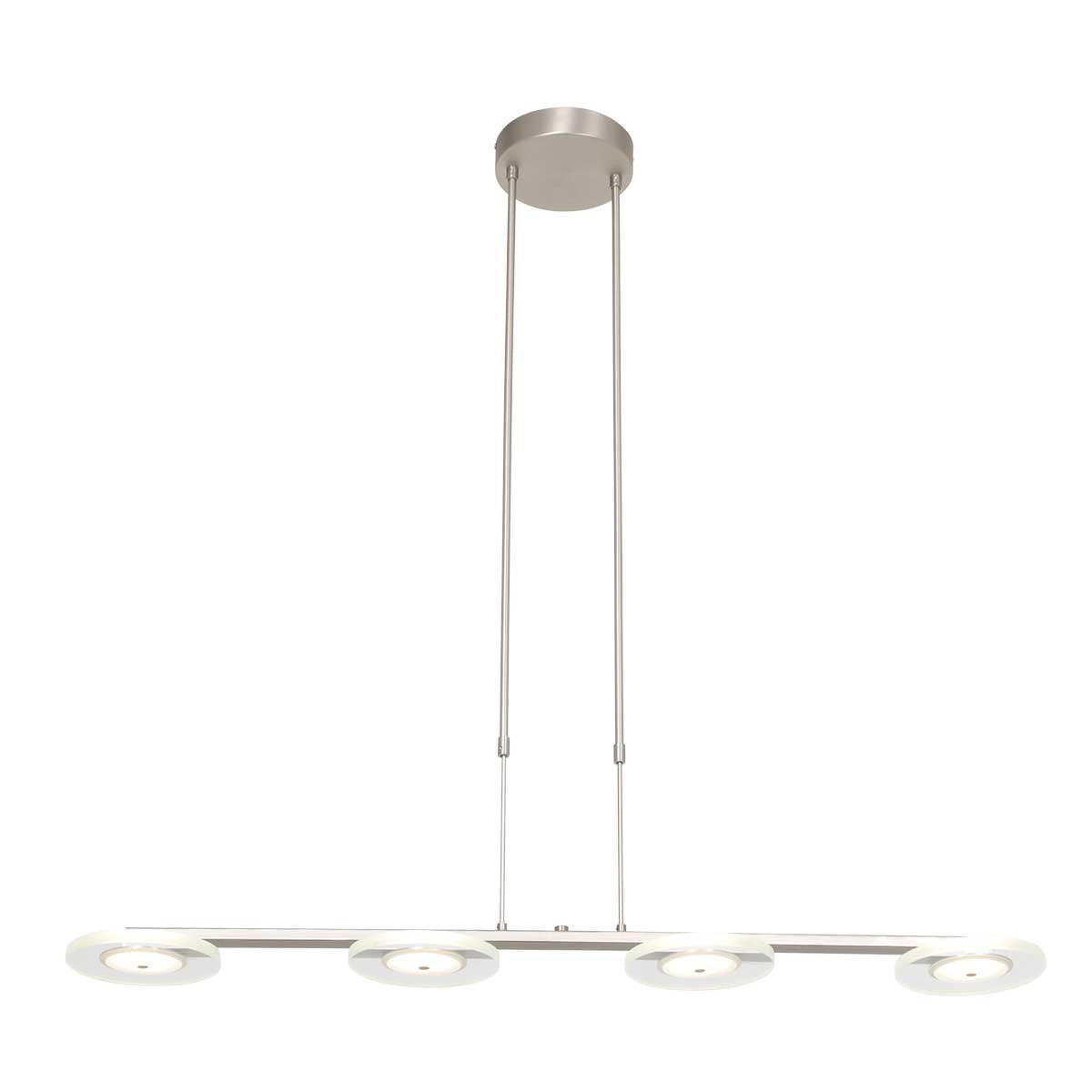Hanglamp Turound 3512ST staal 4-lichts