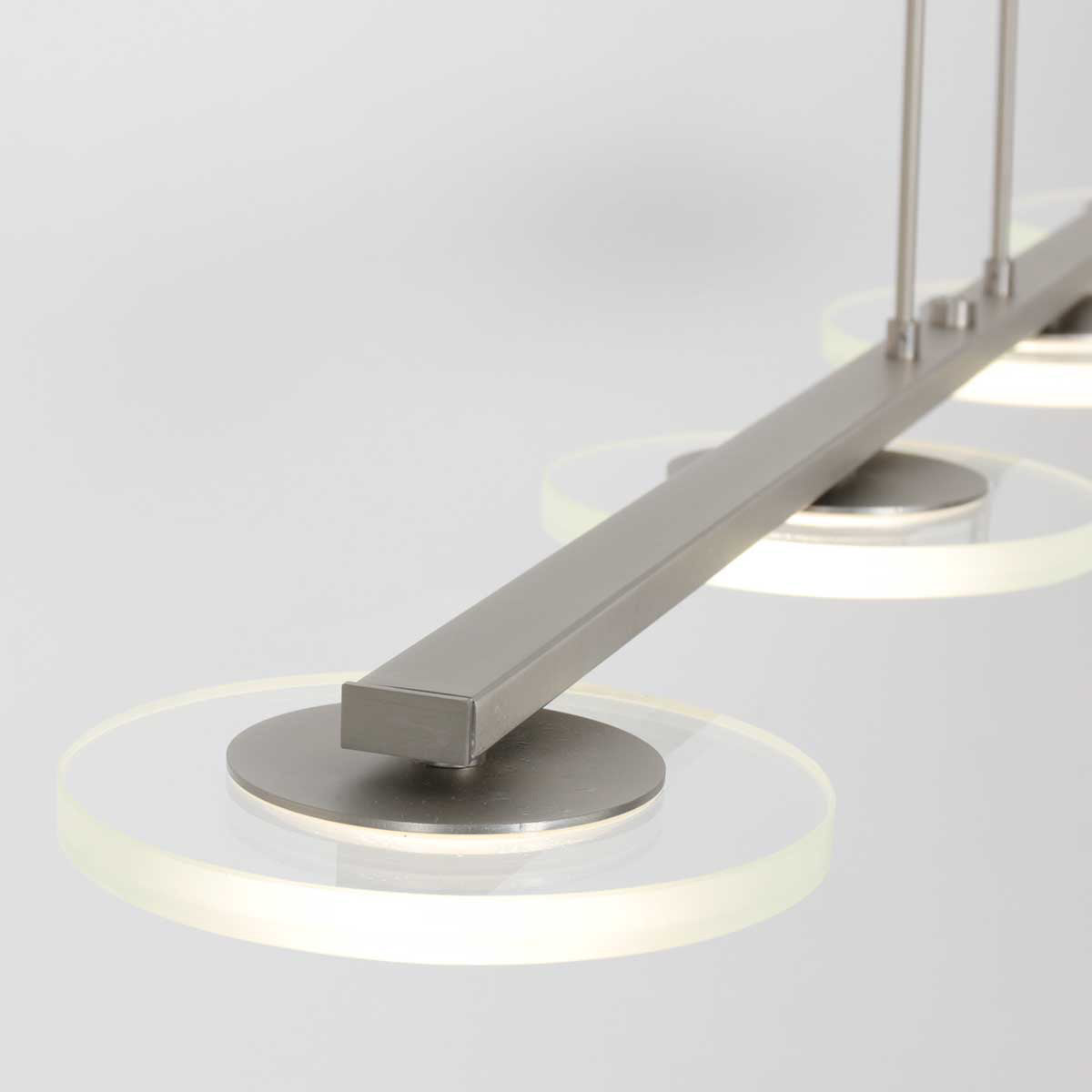 Hanglamp Turound 3512ST staal 4-lichts