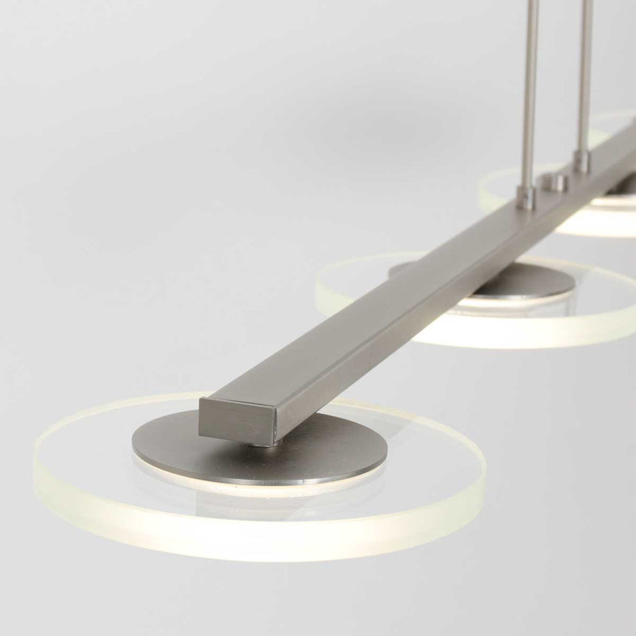 Hanglamp Turound 3512ST staal 4-lichts