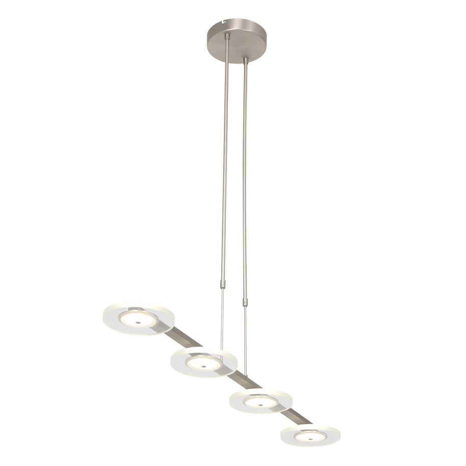 Hanglamp Turound 3512ST staal 4-lichts