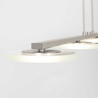 Hanglamp Turound 3512ST staal 4-lichts