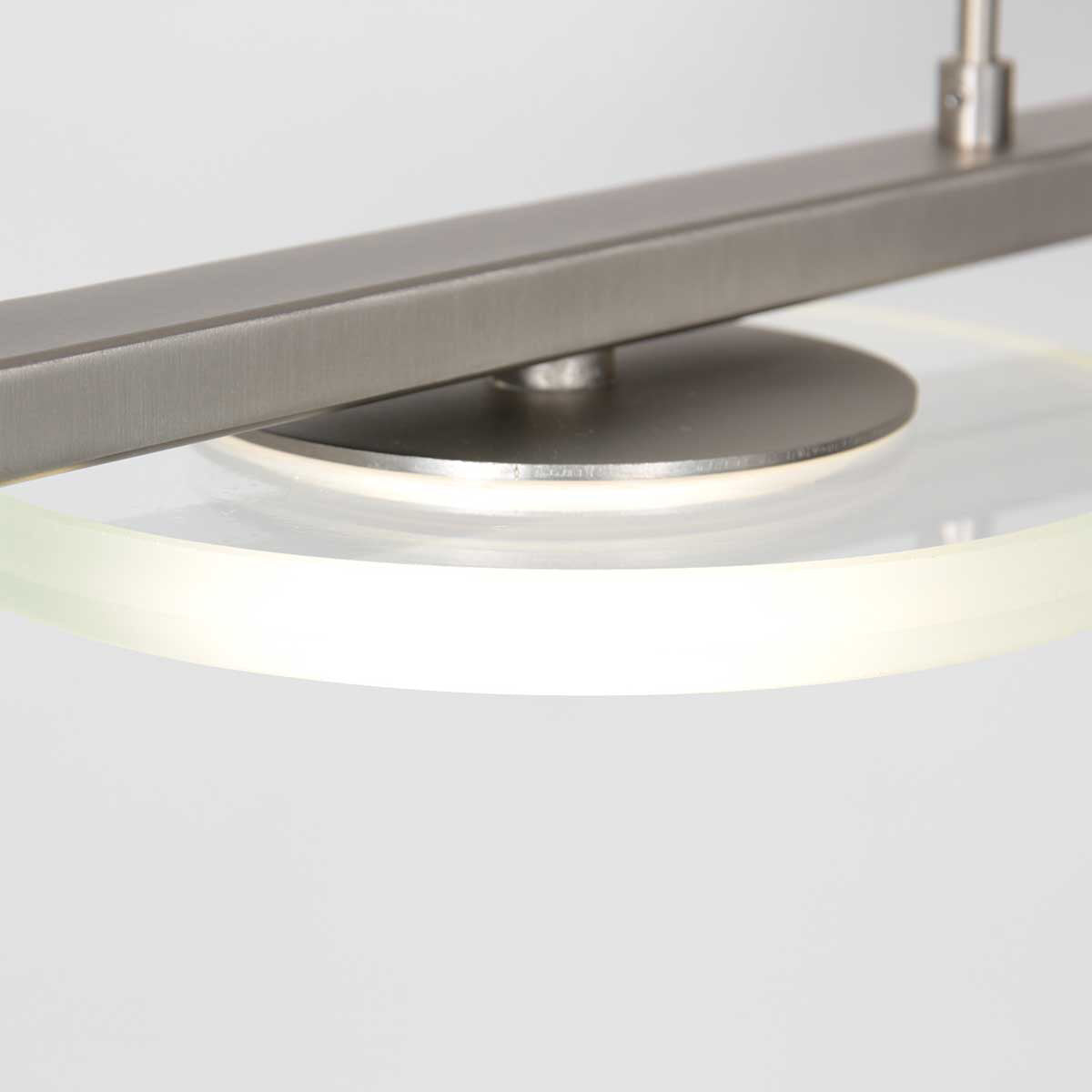 Hanglamp Turound 3512ST staal 4-lichts