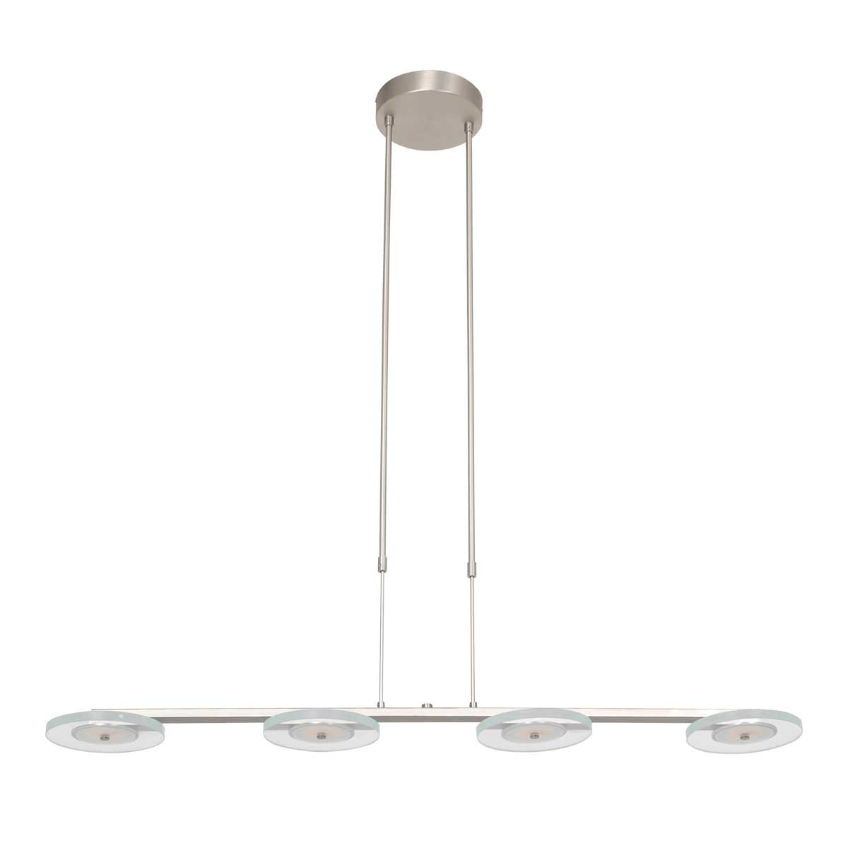 Hanglamp Turound 3512ST staal 4-lichts