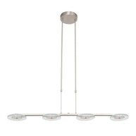 Hanglamp Turound 3512ST staal 4-lichts