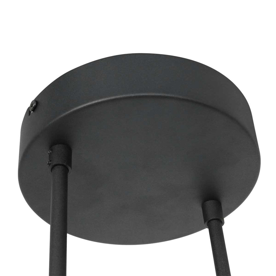 Hanglamp Turound 3512ZW Zwart 4-lichts
