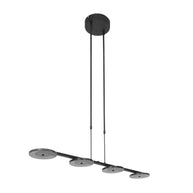 Hanglamp Turound 3512ZW Zwart 4-lichts