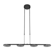 Hanglamp Turound 3512ZW Zwart 4-lichts