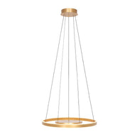 Hanglamp Ringlux 3514GO Goud 60cm met binnenplaat