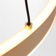 Hanglamp Ringlux 3514GO Goud 60cm met binnenplaat