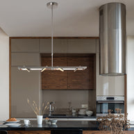 Hanglamp Soleil 3516ST Staal 4000 Lumen