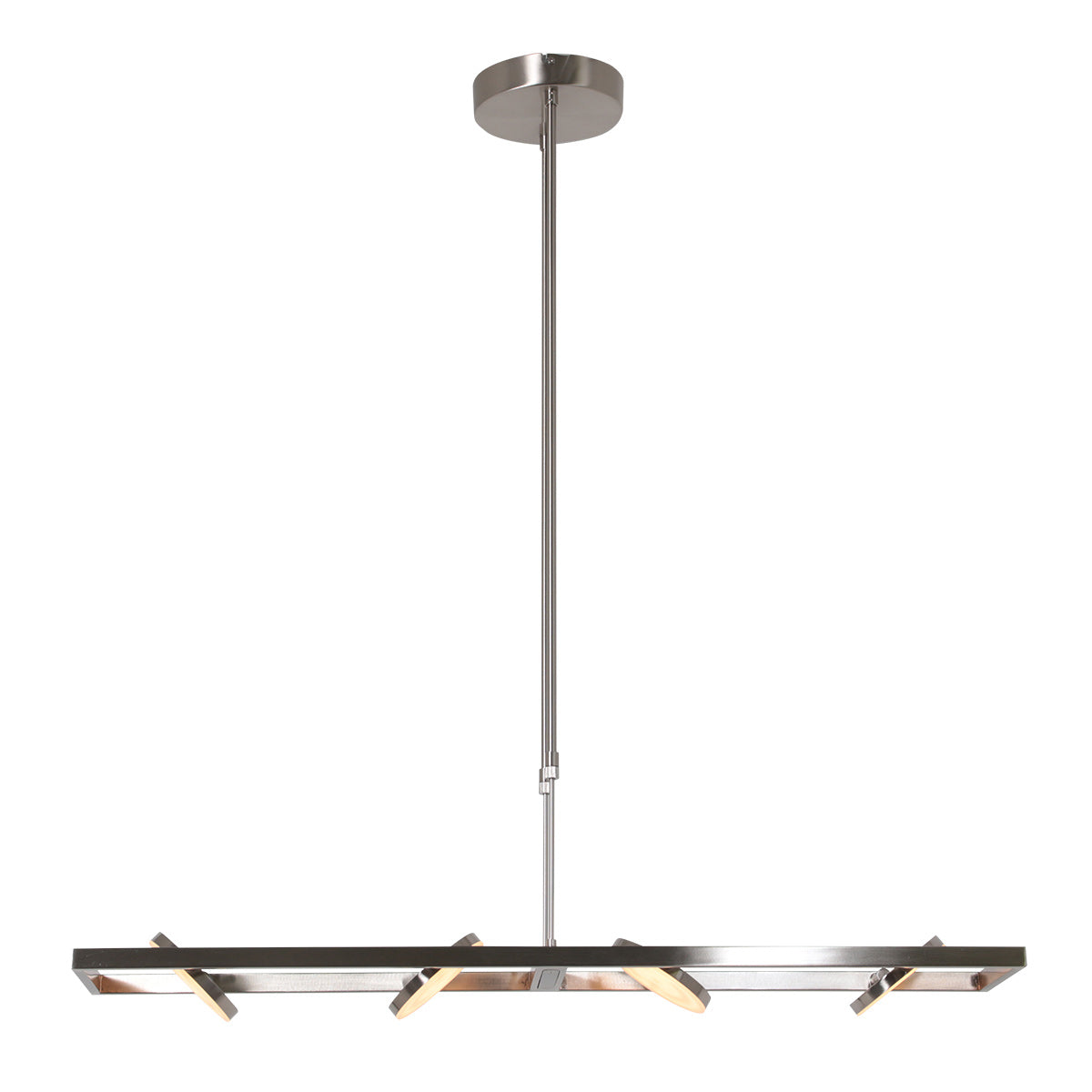 Hanglamp Soleil 3516ST Staal 4000 Lumen