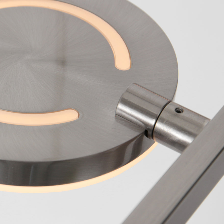 Hanglamp Soleil 3516ST Staal 4000 Lumen