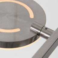 Hanglamp Soleil 3516ST Staal 4000 Lumen