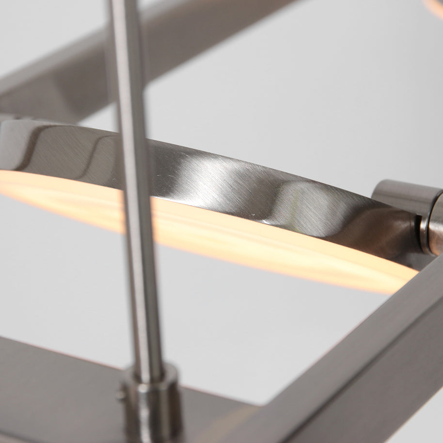 Hanglamp Soleil 3516ST Staal 4000 Lumen
