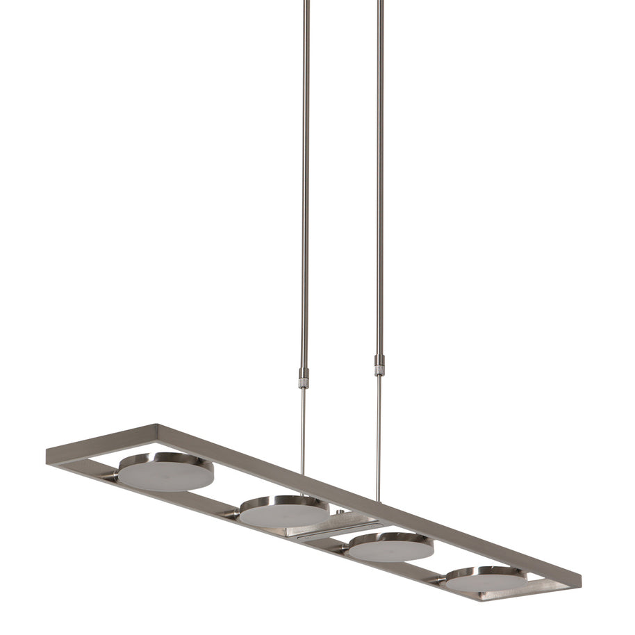 Hanglamp Soleil 3516ST Staal 4000 Lumen