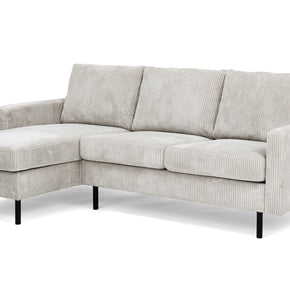 3-zitsbank CL L+R, stof RIB, R920 naturel