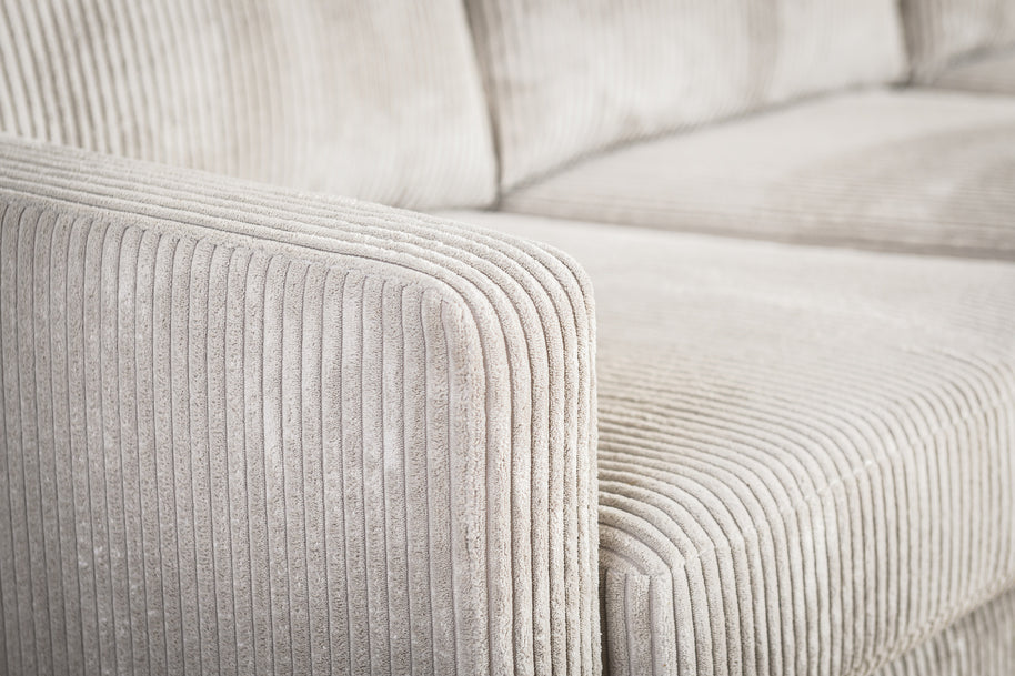 3-zitsbank CL L+R, stof RIB, R920 naturel
