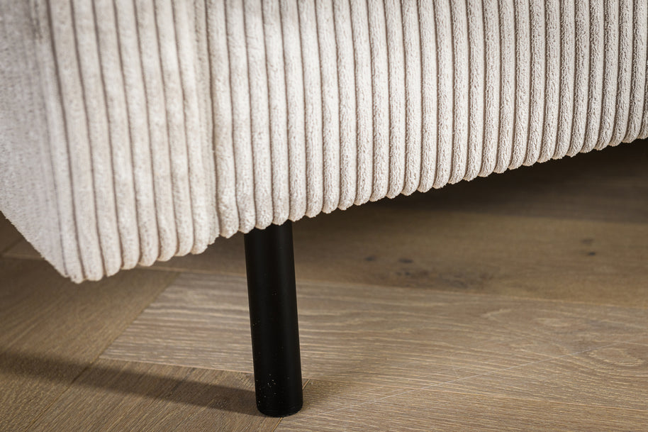 3-zitsbank CL L+R, stof RIB, R920 naturel