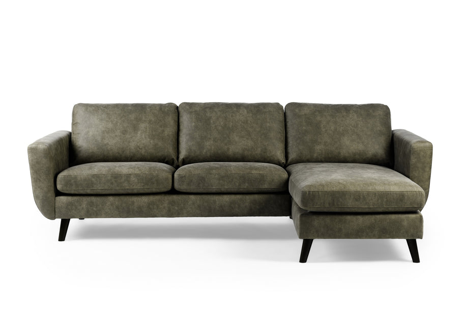 3-zitsbank CL L+R, stof Savannah S156 groen