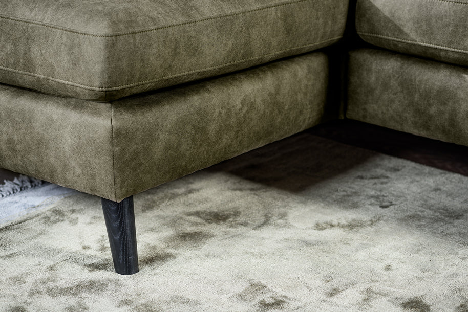 3-zitsbank CL L+R, stof Savannah S156 groen