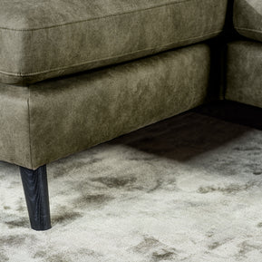 3-zitsbank CL L+R, stof Savannah S156 groen