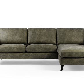 3-zitsbank CL L+R, stof Savannah S156 groen
