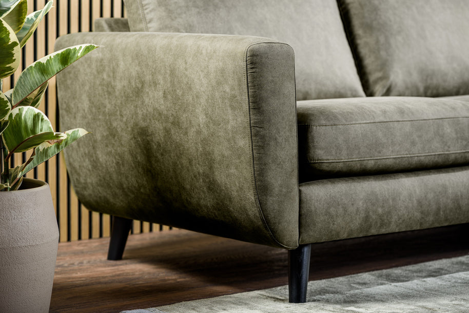 3-zitsbank CL L+R, stof Savannah S156 groen