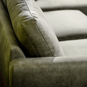 3-zitsbank CL L+R, stof Savannah S156 groen
