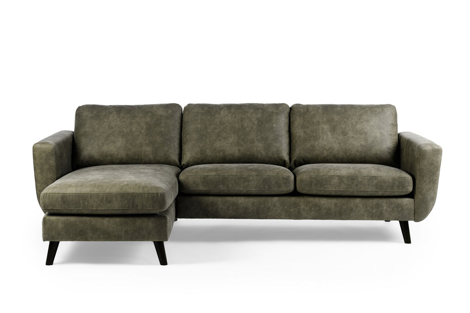 3-zitsbank CL L+R, stof Savannah S156 groen