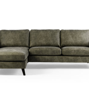 3-zitsbank CL L+R, stof Savannah S156 groen
