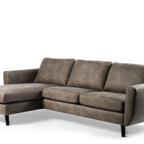3-zitsbank CL L+R, stof Savannah S520 taupe