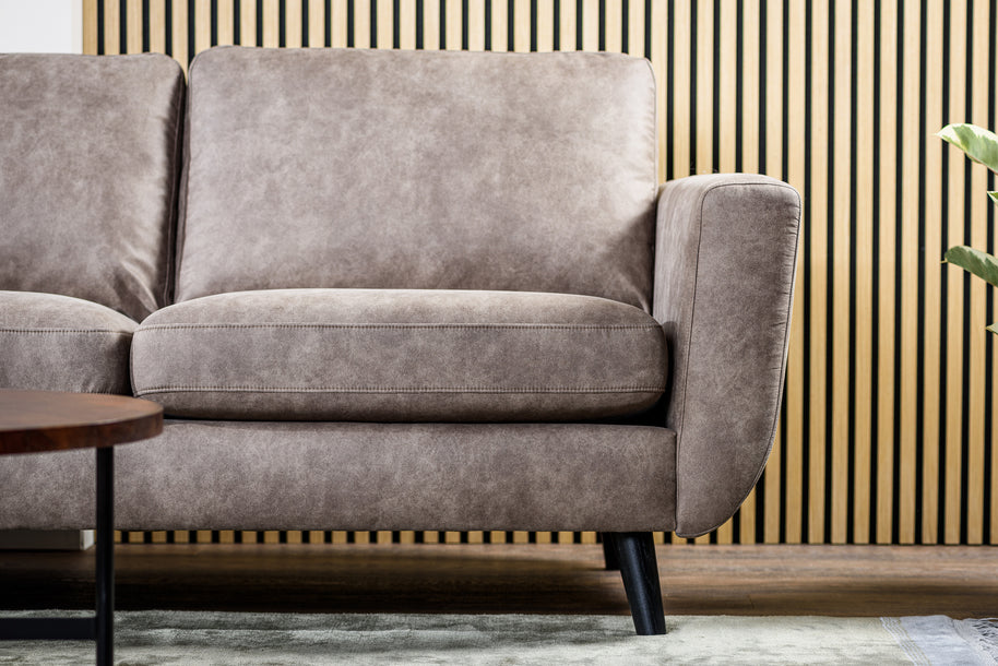 3-zitsbank CL L+R, stof Savannah S520 taupe