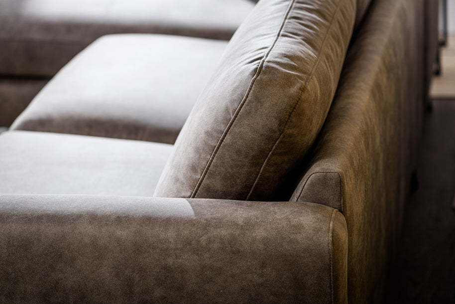 3-zitsbank CL L+R, stof Savannah S520 taupe