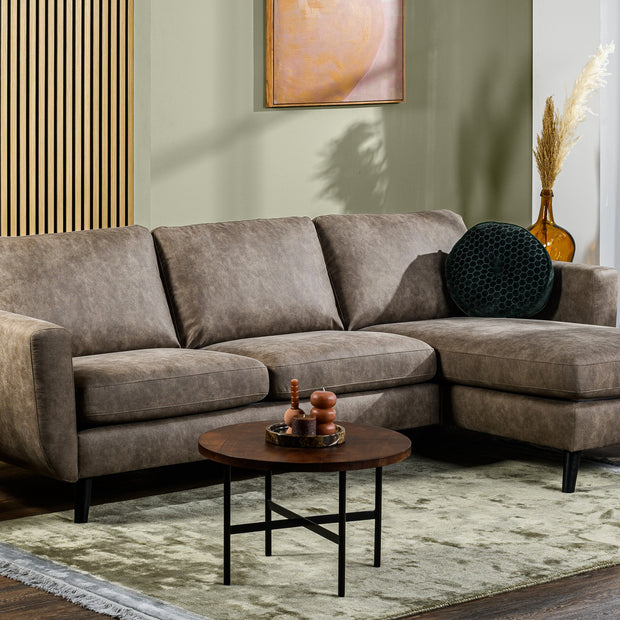 3-zitsbank CL L+R, stof Savannah S520 taupe