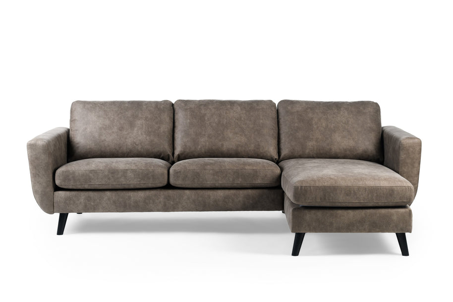 3-zitsbank CL L+R, stof Savannah S520 taupe