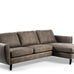 3-zitsbank CL L+R, stof Savannah S520 taupe