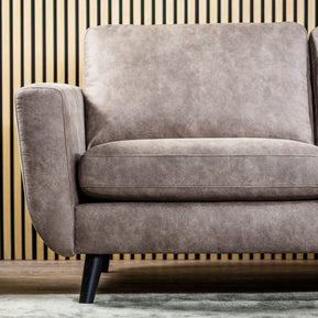 3-zitsbank CL L+R, stof Savannah S520 taupe