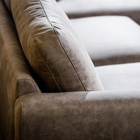 3-zitsbank CL L+R, stof Savannah S520 taupe