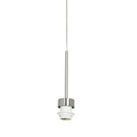 Hanglamp Sparkled Light 3602ST staalkleurige pendel zonder kap