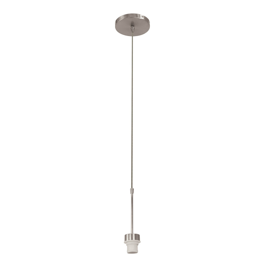 Hanglamp Sparkled Light 3602ST staalkleurige pendel zonder kap