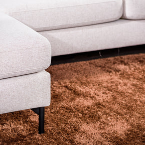 3-zitsbank CL L+R, stof Chloe, C460 beige