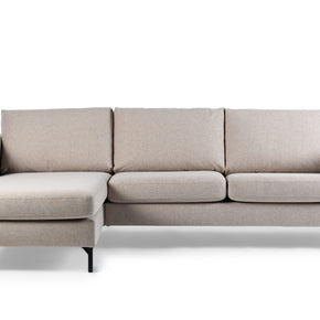 3-zitsbank CL L+R, stof Chloe, C460 beige