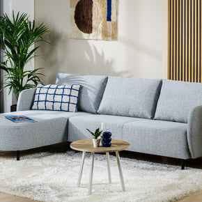 3-zitsbank CL L+R, stof Urban, U311 grijs