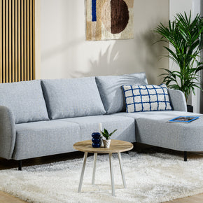 3-zitsbank CL L+R, stof Urban, U311 grijs