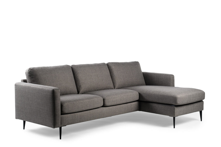3-zitsbank CL L+R, stof Woven, W520 taupe