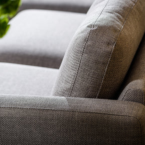 3-zitsbank CL L+R, stof Woven, W520 taupe