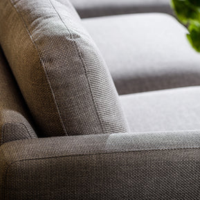 3-zitsbank CL L+R, stof Woven, W520 taupe