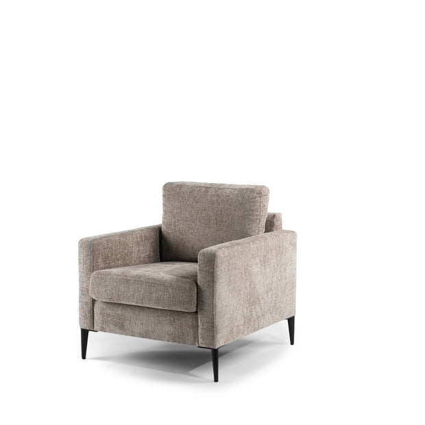1-zitsfauteuil, stof Elite, E720 champagne