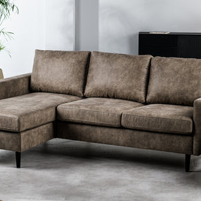 3-zitsbank CL L+R, stof Savannah S520 taupe